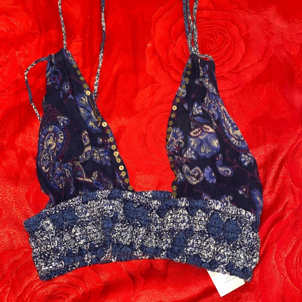 Floral hippie top